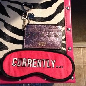 Victoria's Secret Sleep Mask and Card Case